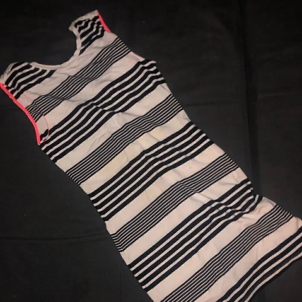 Dolce Vita Small Tank Racerback Stripe Dress - NEW